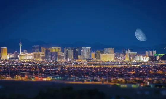 Image of Las Vegas skyline, USA