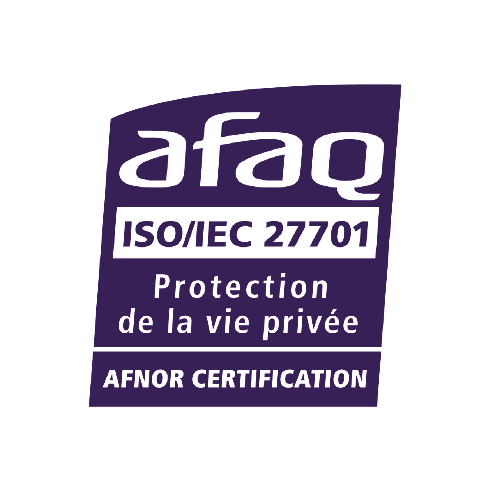 Certification ISO 27701